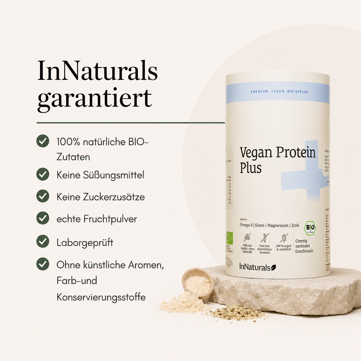 BIO Vegan Protein Plus / Neutral Geschmack