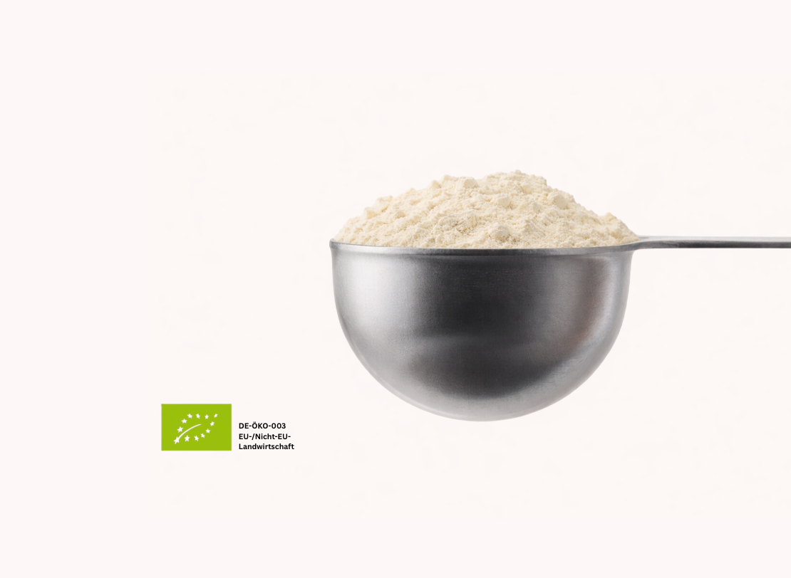 Hochwertiges pflanzliches Protein.